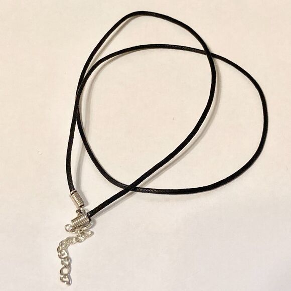 Red Ladybug Pin Brooch Pendant Necklace Enamel 22" Black Cord Insect Bug Big - Picture 10 of 12